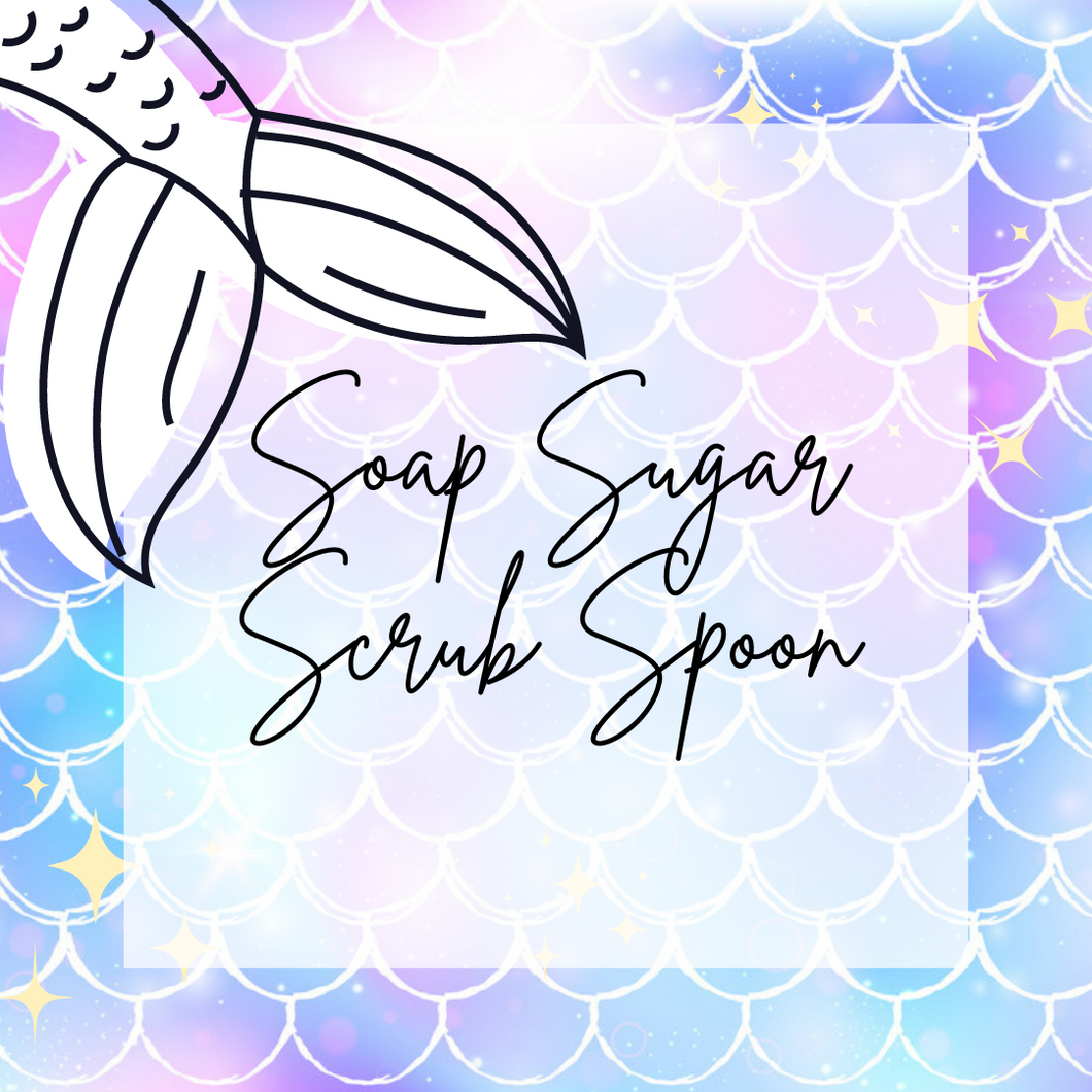 Soap Sugar Scrub Spoon